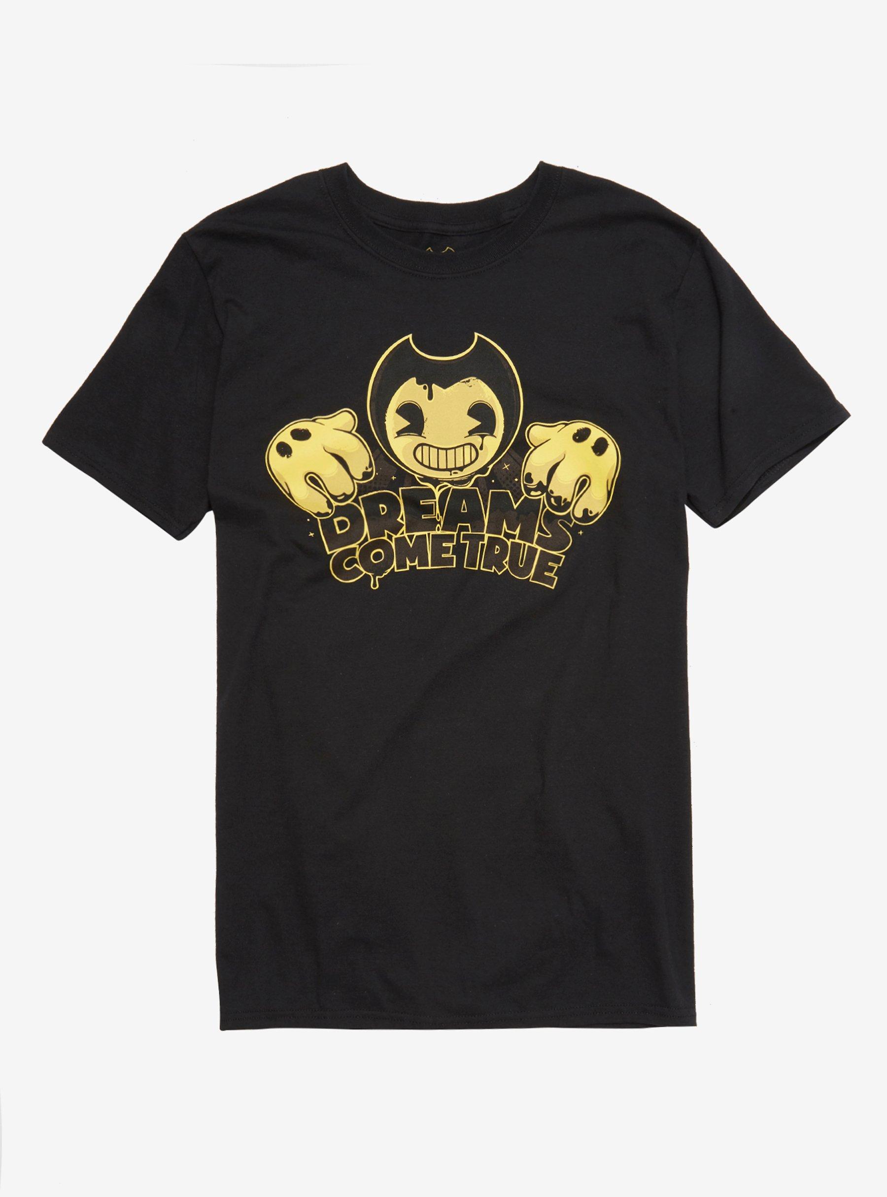 Bendy And The Ink Machine Dreams Come True T-Shirt, BLACK, hi-res