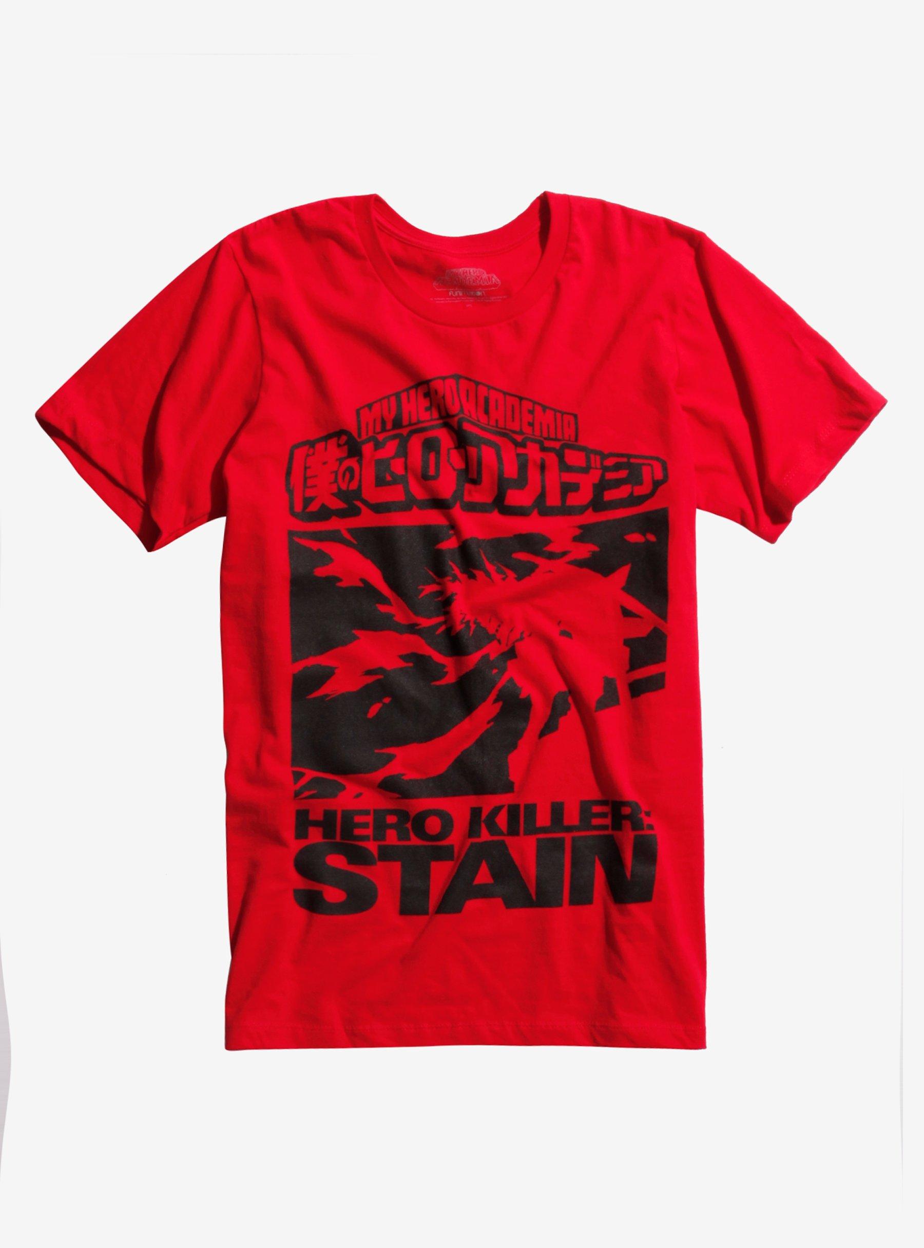 My Hero Academia Hero Killer Stain T-Shirt, RED, hi-res