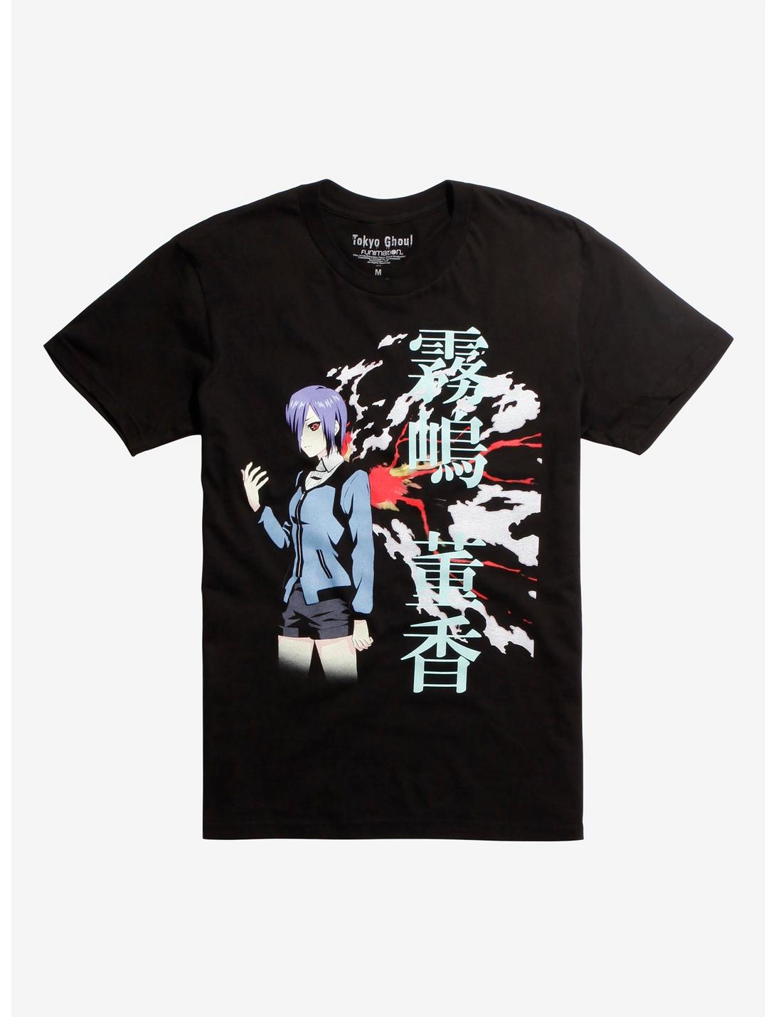 Tokyo Ghoul Touka Kirishima T-Shirt, BLACK, hi-res
