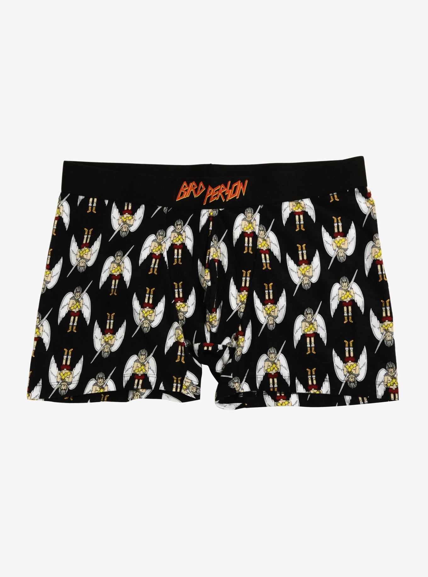 Rick And Morty Bird Person Boxer Briefs, MULTI, hi-res