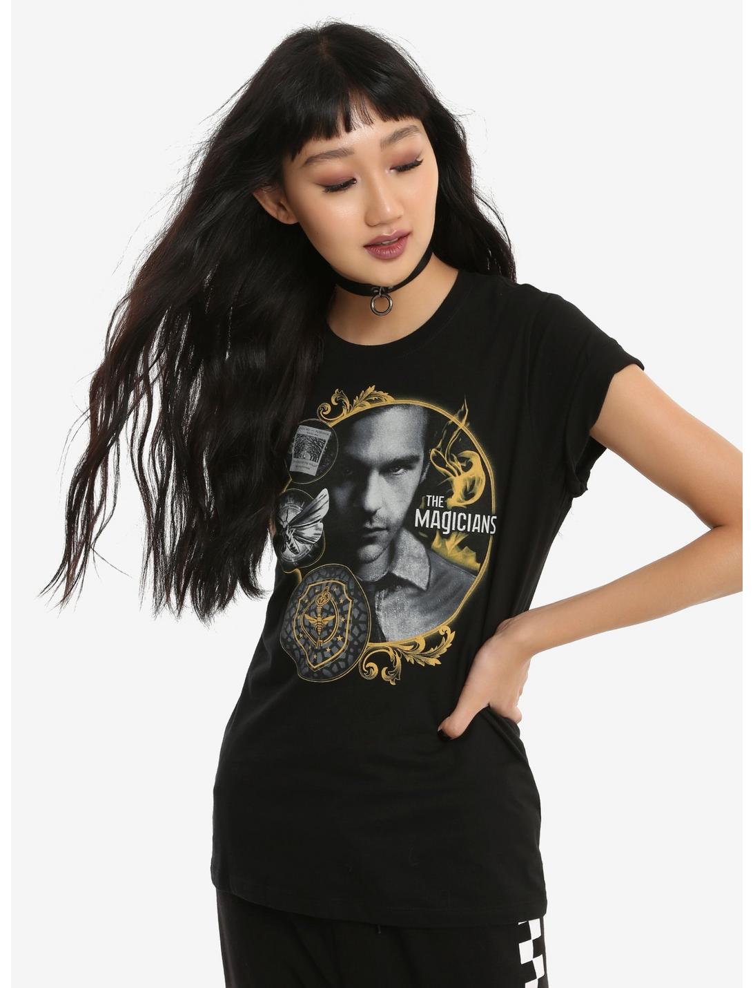 The Magicians Quentin Coldwater Girls T-Shirt, BLACK, hi-res
