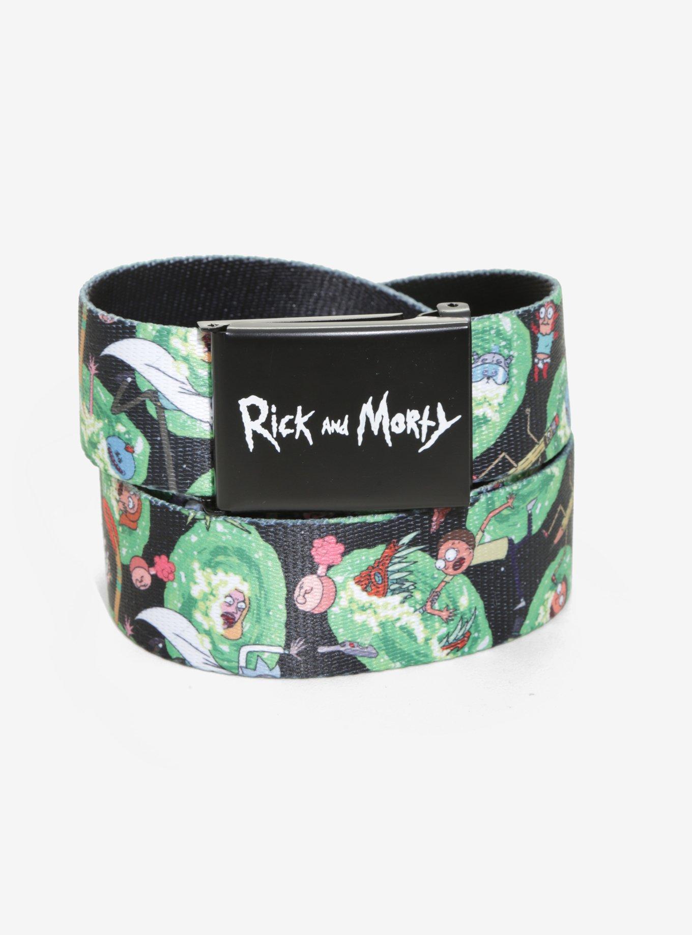 Rick And Morty Portal Web Belt, , hi-res