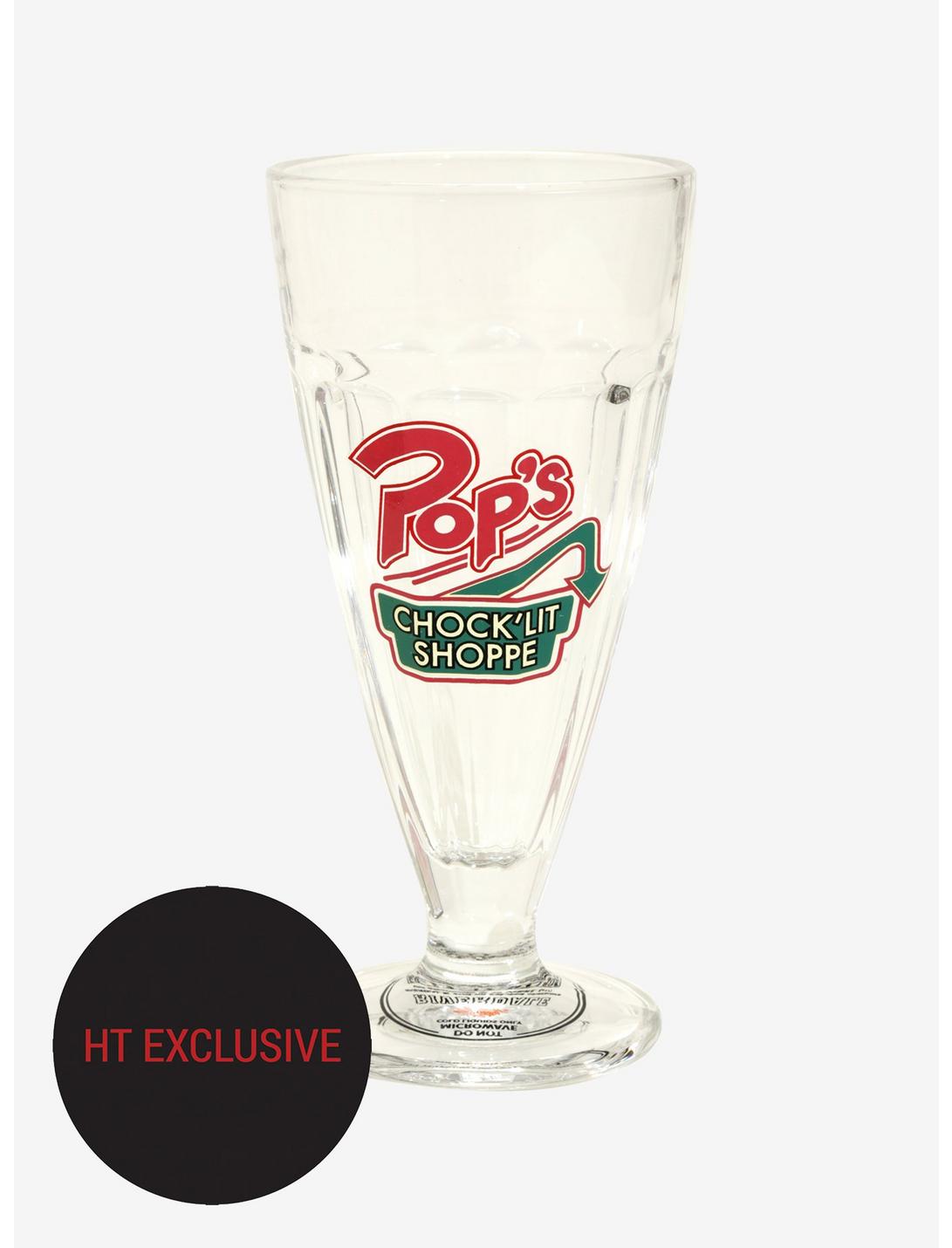 Riverdale Pop's Chock'Lit Shoppe Milkshake Glass Hot Topic Exclusive, , hi-res