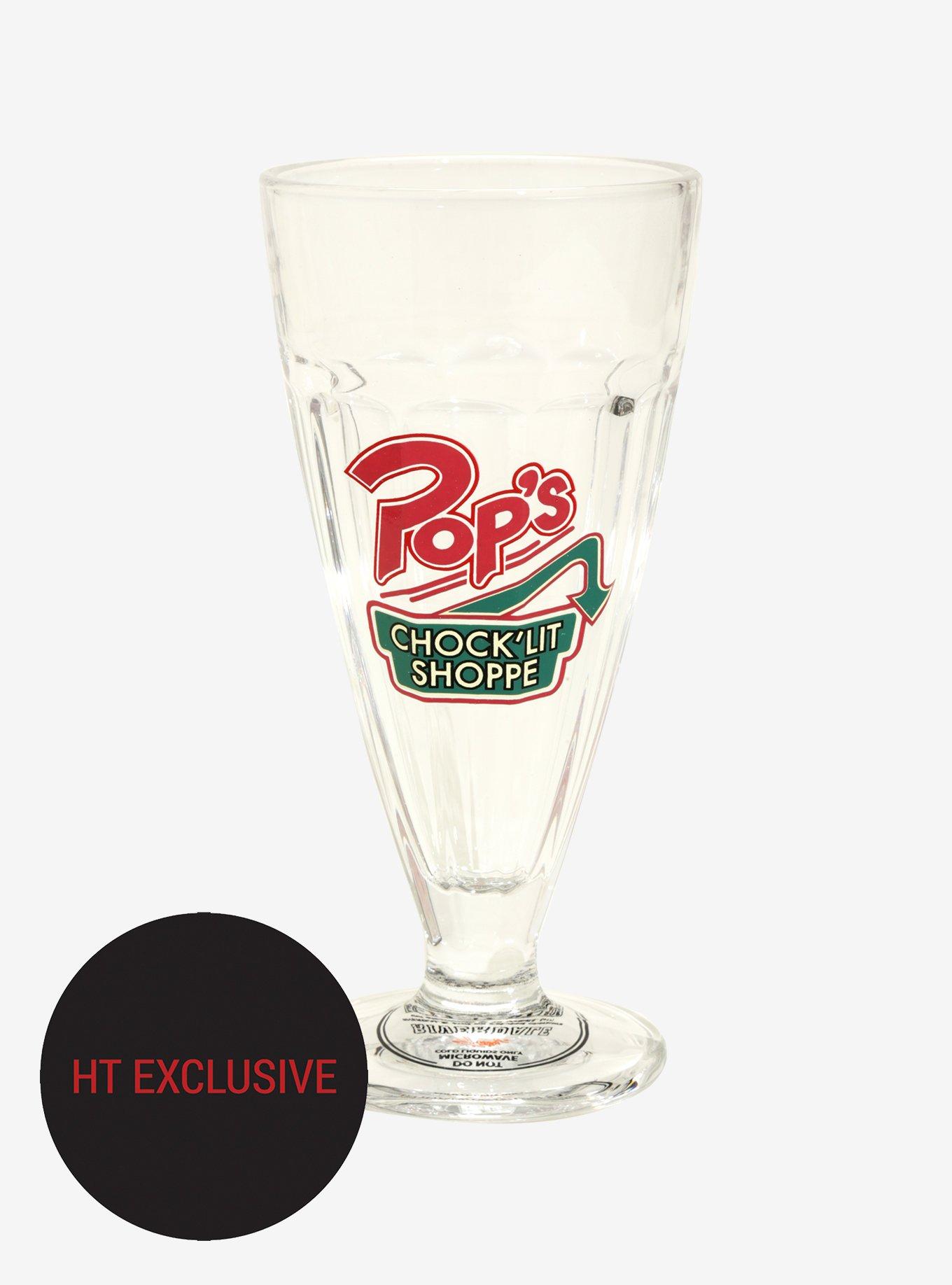 Riverdale Pop's Chock'Lit Shoppe Milkshake Glass Hot Topic Exclusive, , hi-res