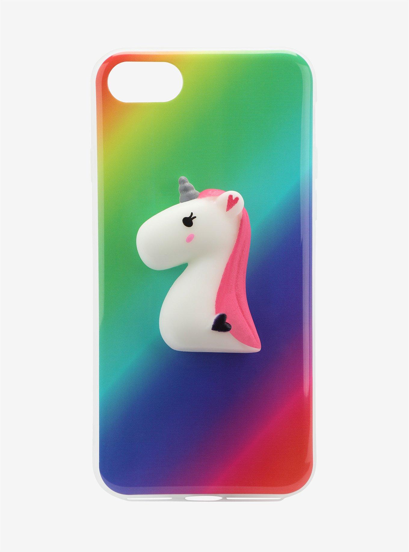 Rainbow Unicorn iPhone 7 Case, , hi-res