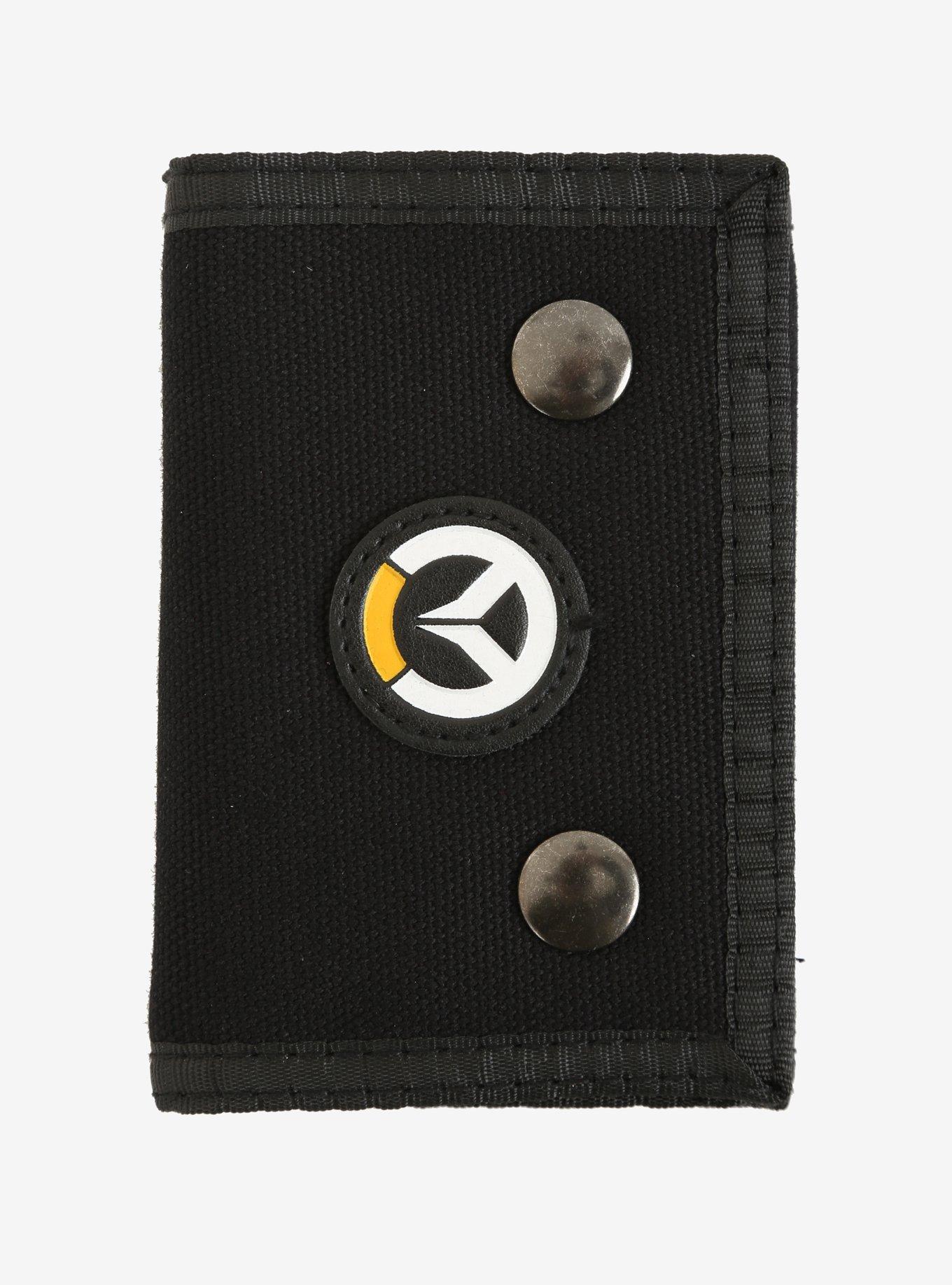 Overwatch Logo Canvas Tri-Fold Wallet, , hi-res