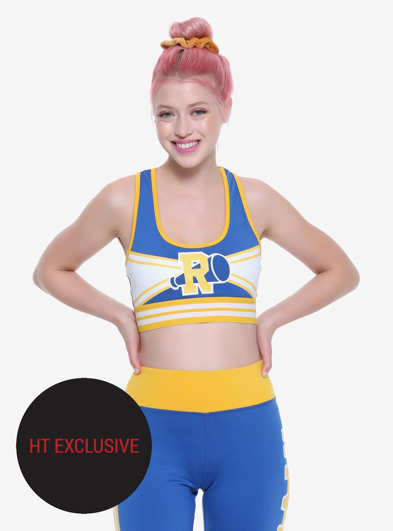 Riverdale Low-Impact Sports Bra Hot Topic Exclusive, BLUE, hi-res