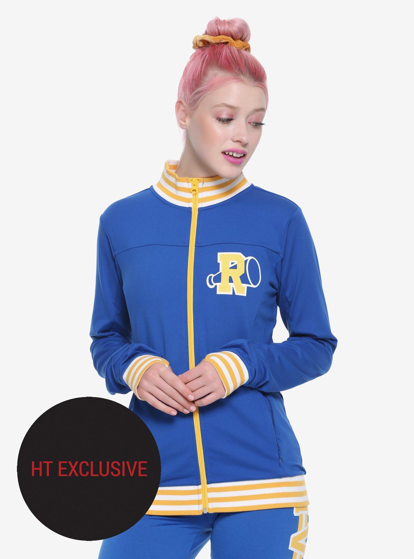 Riverdale Girls Varsity Track Jacket Hot Topic Exclusive, BLUE, hi-res