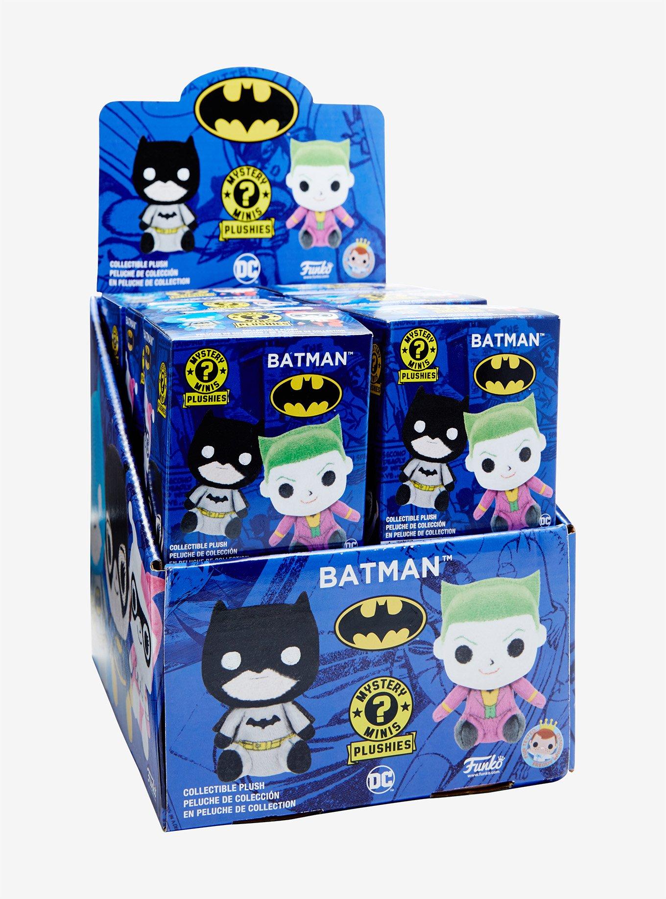 4 x BATMAN FUNKO MYSTERY MINIS PLUSHIES COLLECTABLE PLUSH BLIND BOXES BRAND NEW 