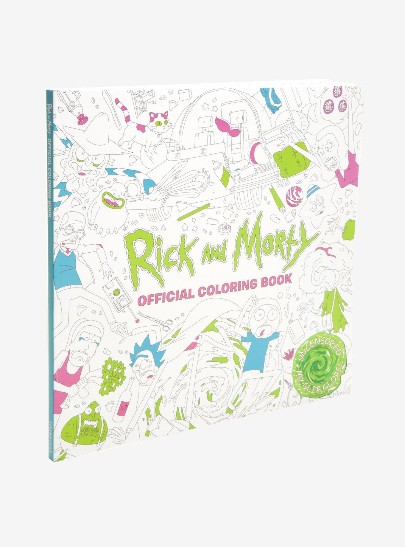 Rick And Morty Official Coloring Book | BoxLunch