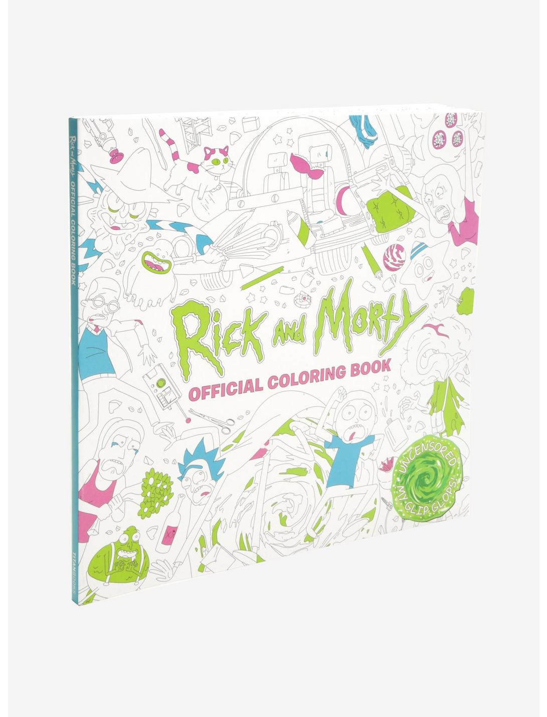 Rick And Morty Official Coloring Book, , hi-res
