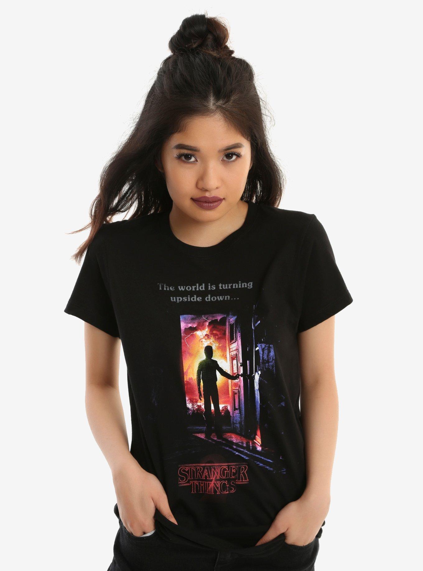 Stranger Things Season 2 Poster Girls T-Shirt, BLACK, hi-res