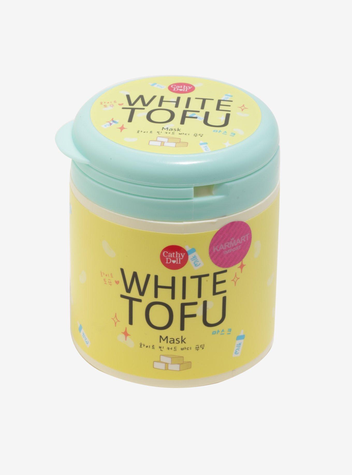 White Tofu Face Mask, , hi-res