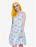 Lisa Frank Unicorn Rainbow Dress, MULTI, hi-res