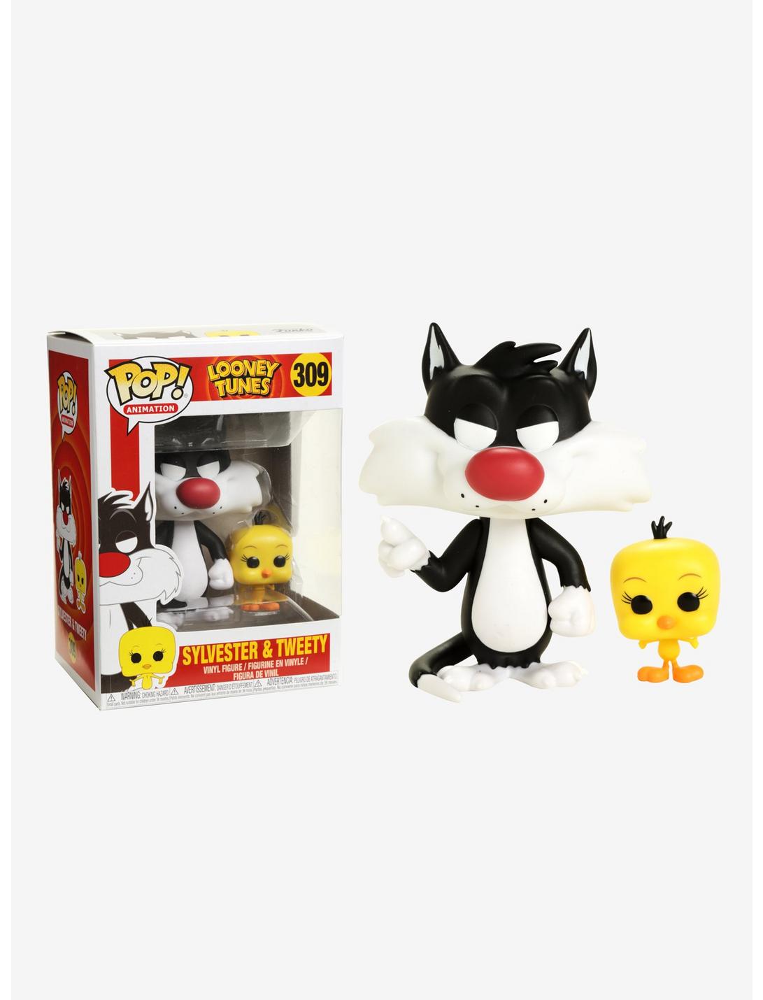 Funko Looney Tunes Pop! Animation Sylvester & Tweety Vinyl Figures, , hi-res