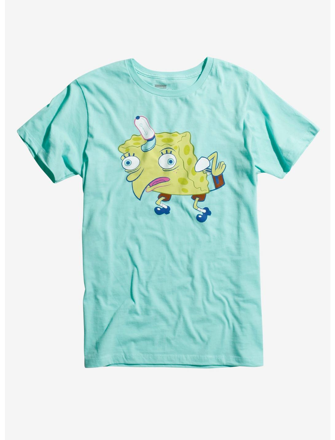 SpongeBob SquarePants Chicken T-Shirt, BLUE, hi-res
