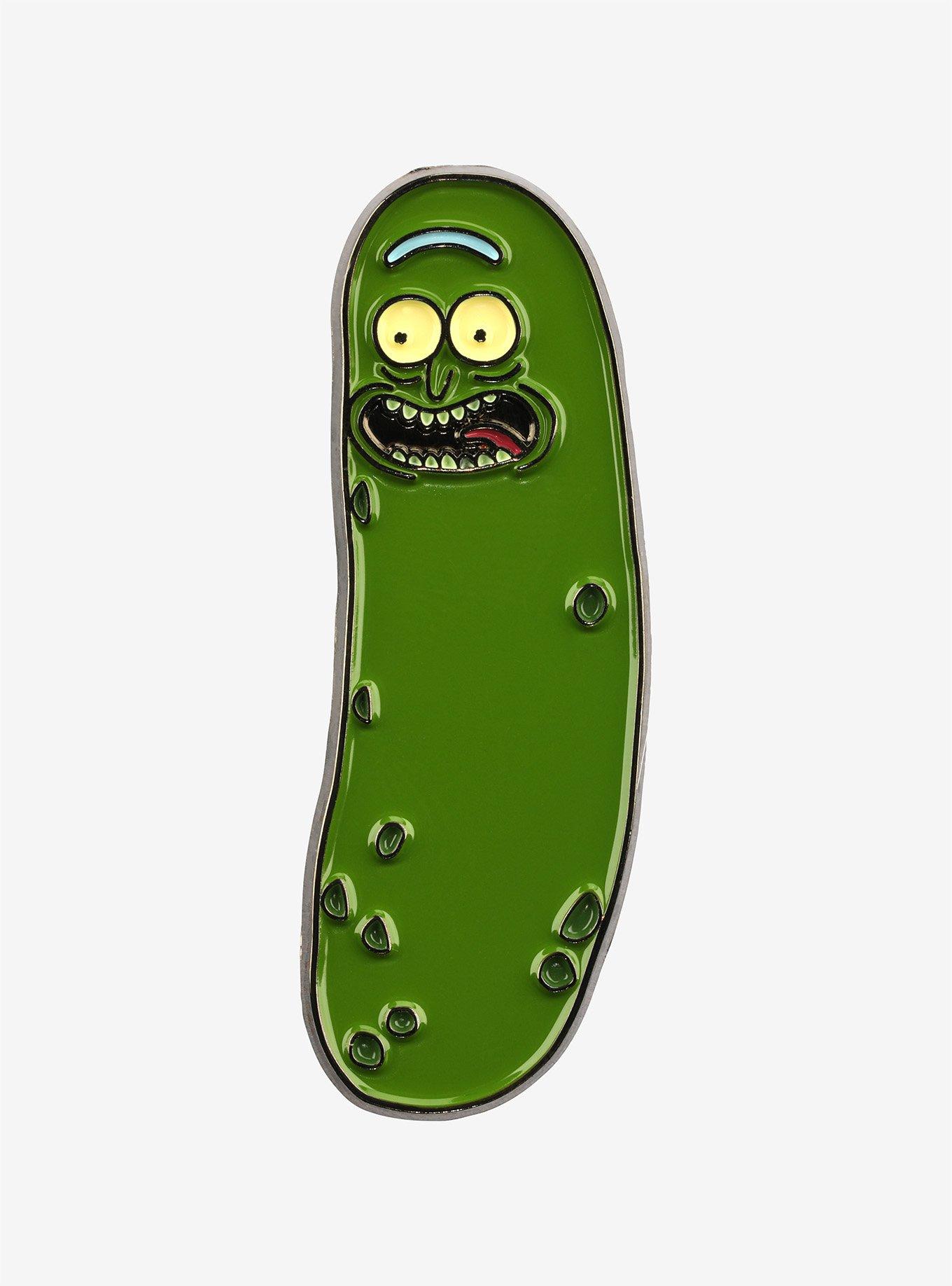 Rick And Morty Pickle Rick Enamel Pin, , hi-res