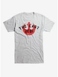 Star Wars: The Last Jedi Rebel Insignia Flocked T-Shirt, GREY, hi-res