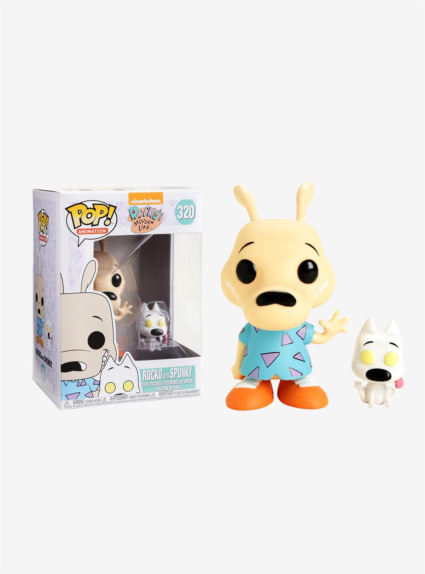 Funko Rocko's Modern Life Pop! Animation Rocko With Spunky Vinyl Figure, , hi-res
