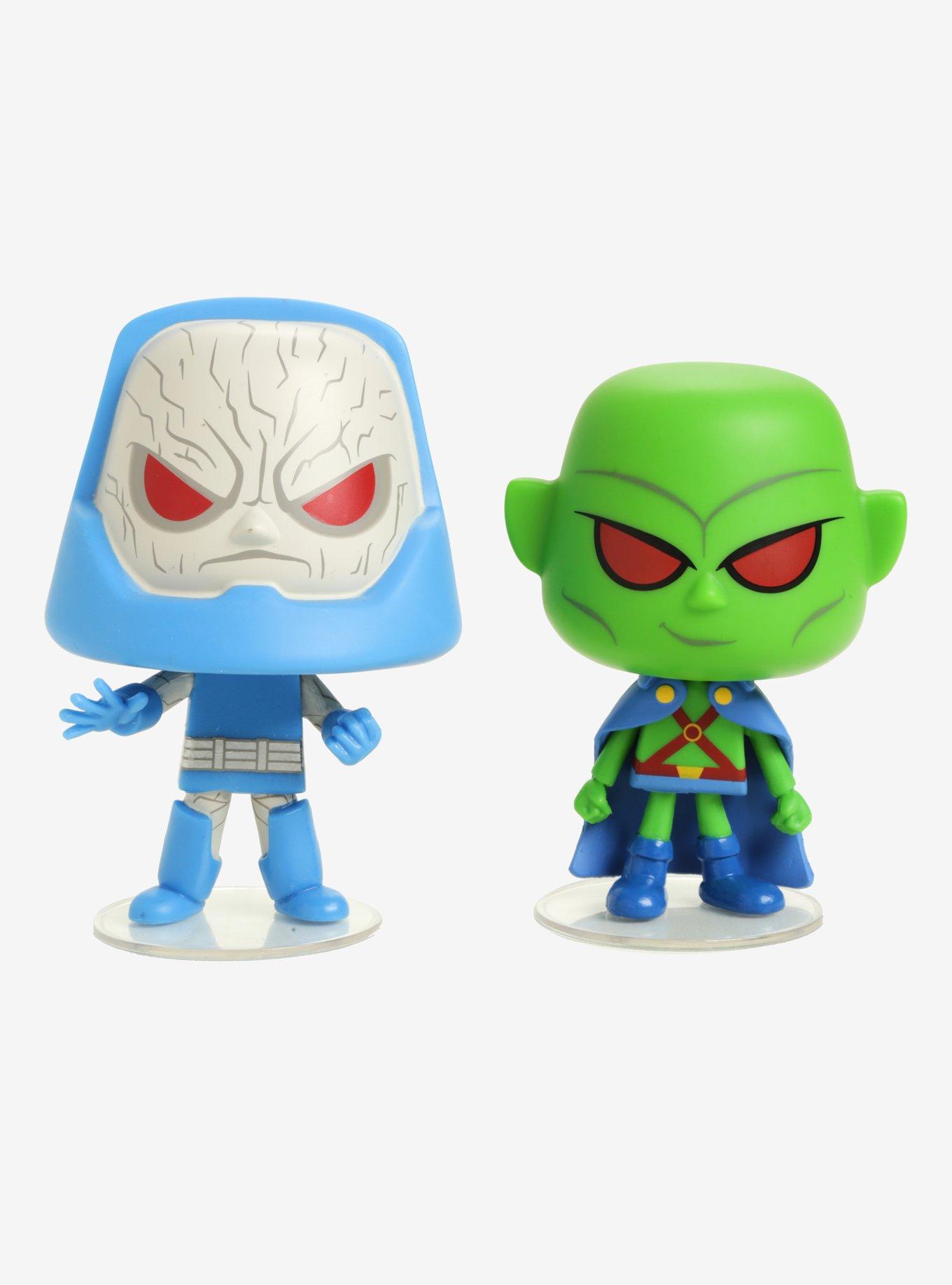 Funko DC Comics Vynl. Darkseid & Martian Manhunter Vinyl Figures | Hot ...