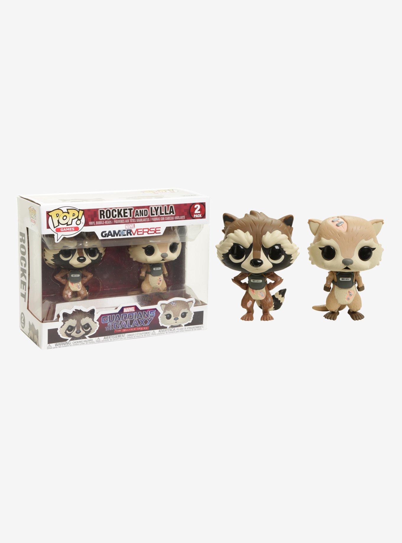 Funko Pop! Moment - Guardians of the Galaxy - Rocket & Groot Beach Day