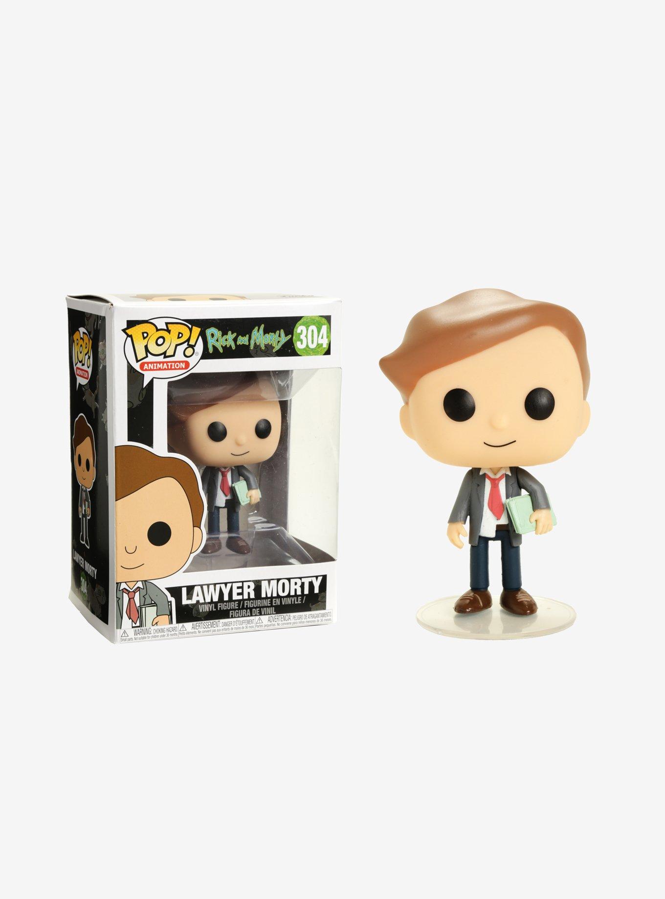 Funko Rick And Morty Pop! Animation Lawyer Morty Vinyl Figure, , hi-res