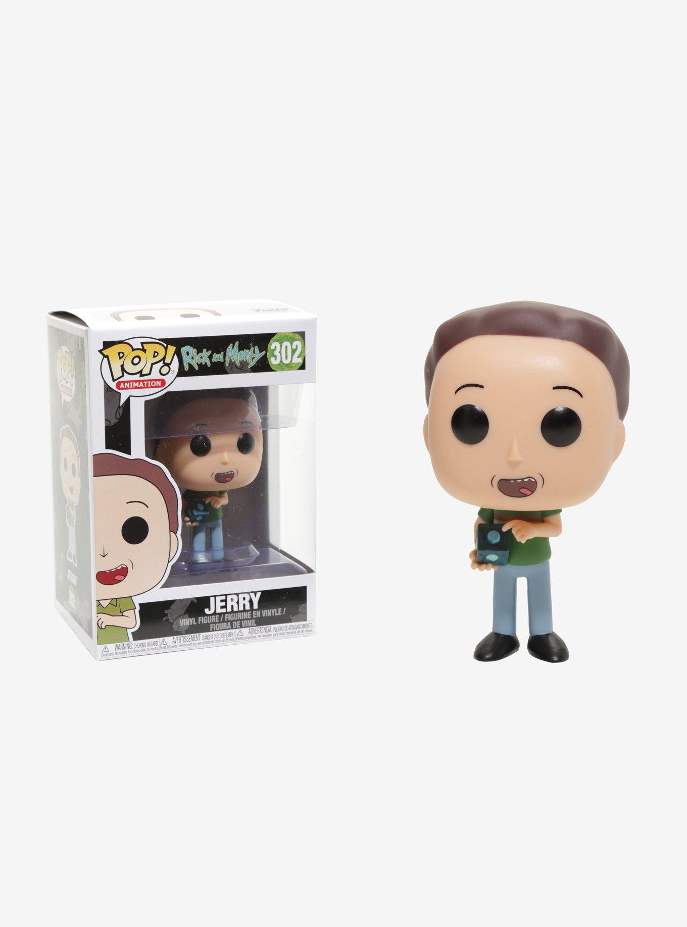 Funko Rick And Morty Pop! Animation Jerry Vinyl Figure, , hi-res