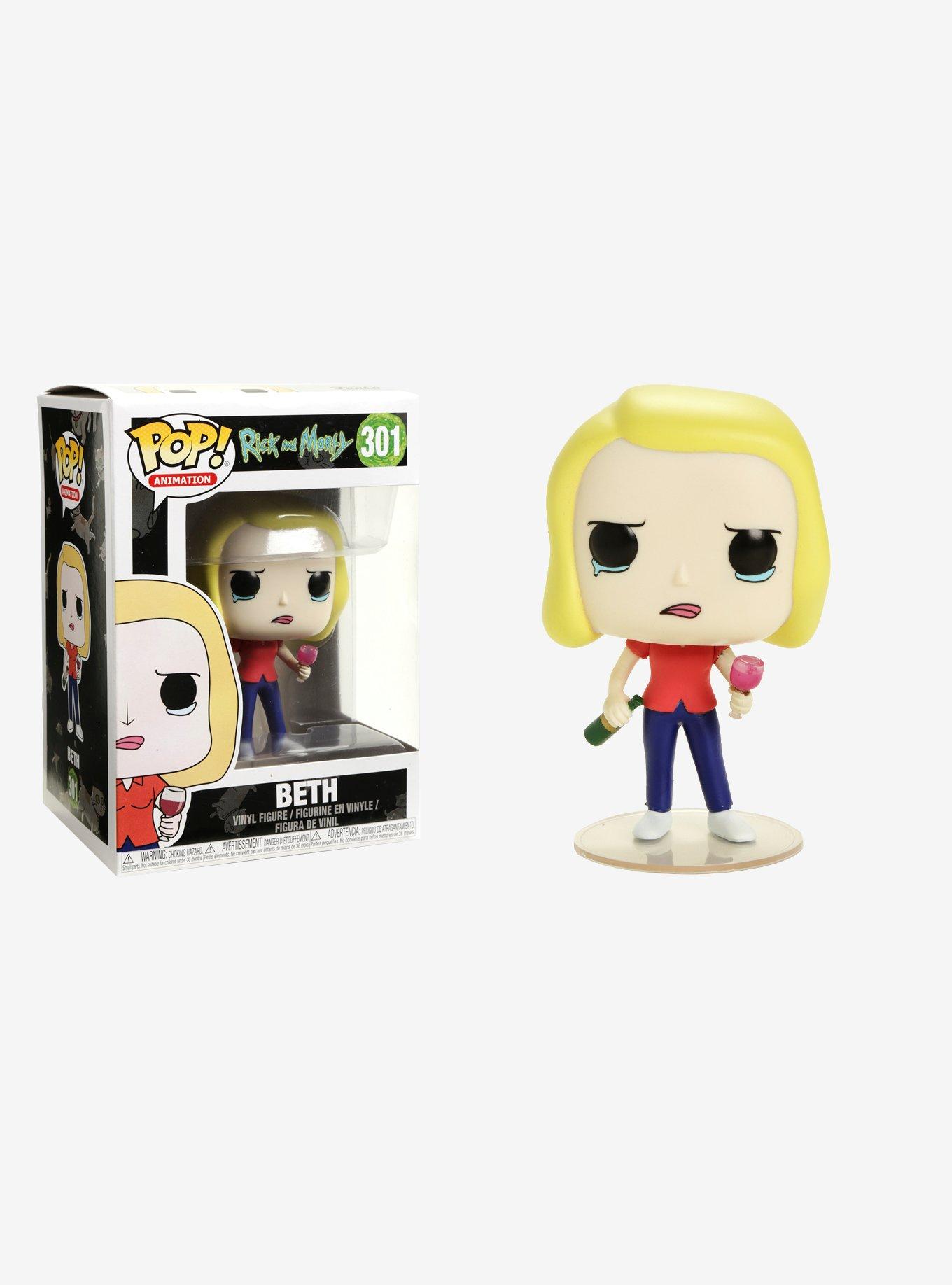 Funko Rick And Morty Pop! Animation Beth Vinyl Figure, , hi-res