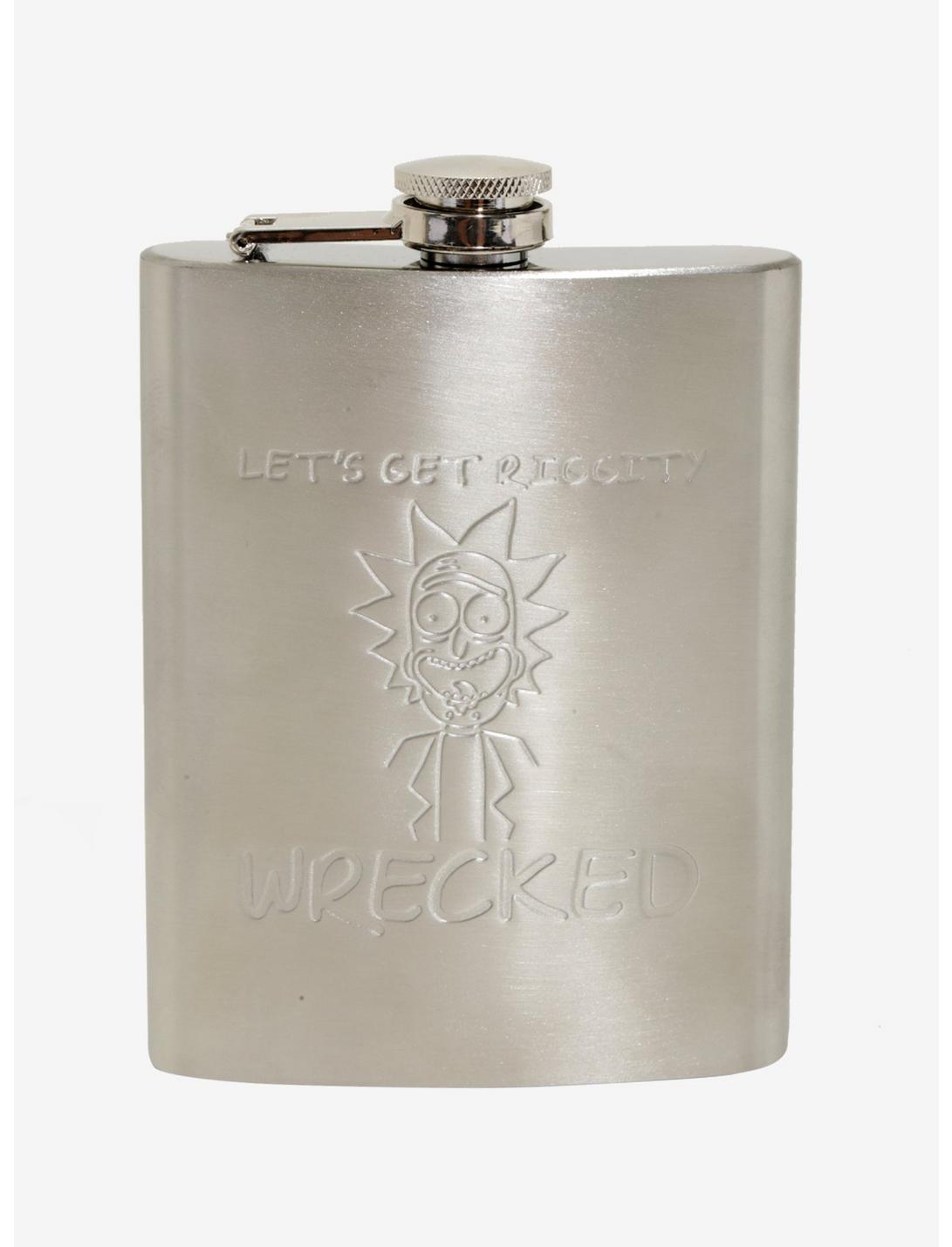 Rick And Morty Flask, , hi-res