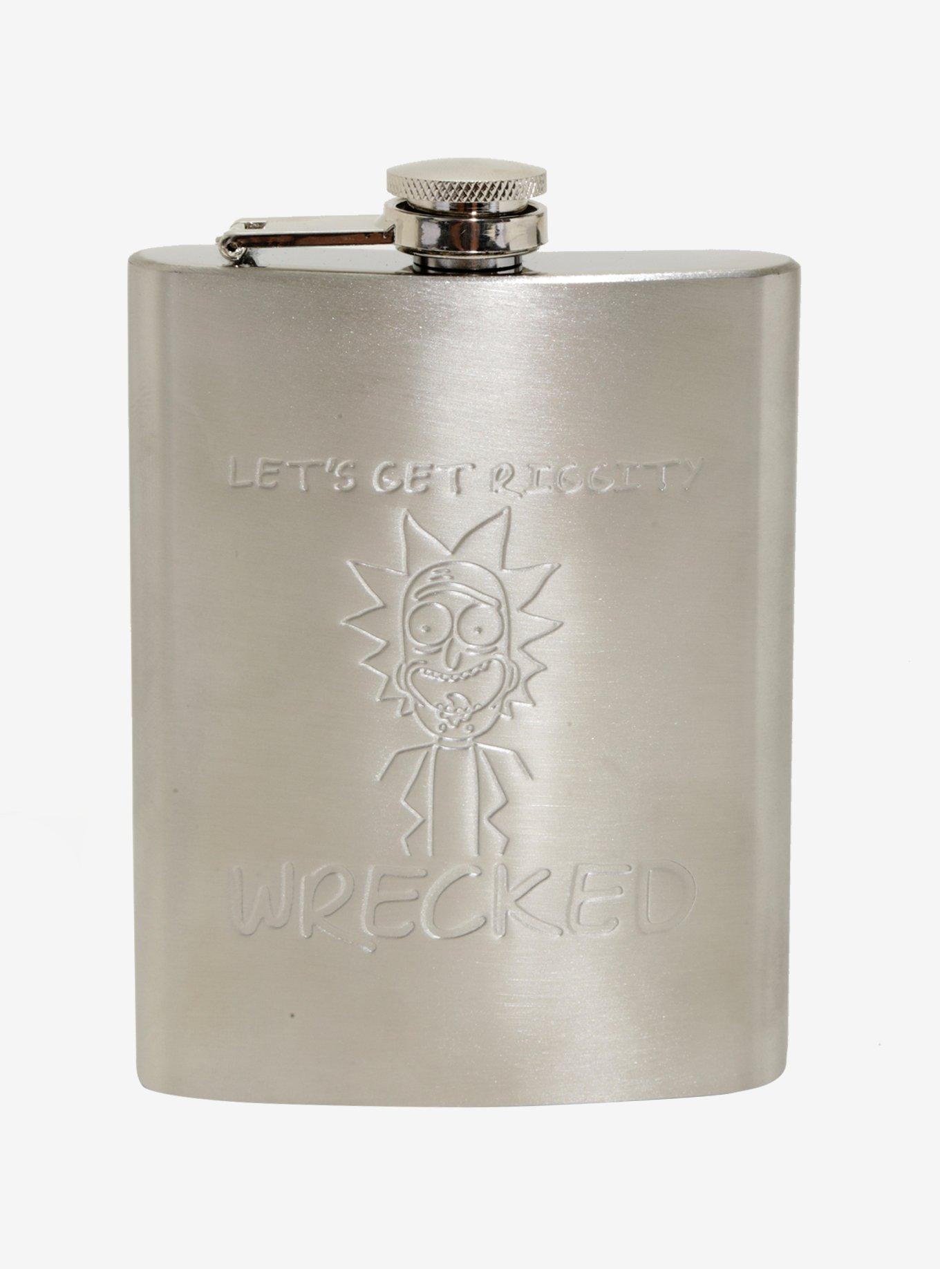 Rick And Morty Flask, , hi-res
