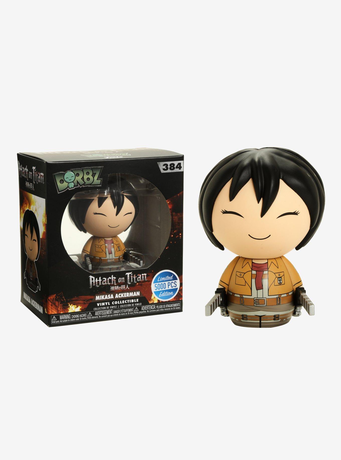 Funko Attack On Titan Mikasa Ackerman Dorbz Vinyl Figure Limited Edition, , hi-res