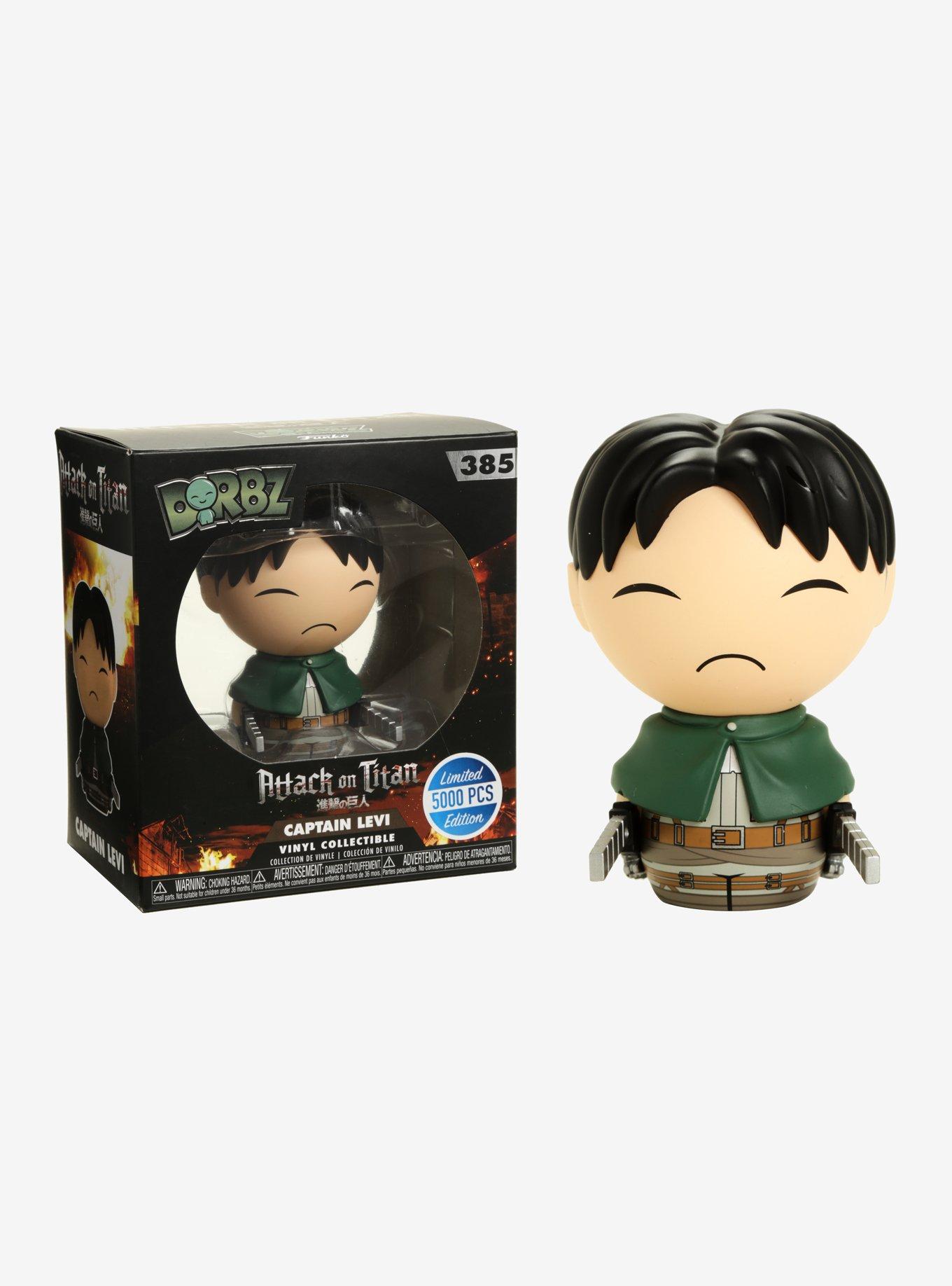 Funko Attack On Titan Captain Levi Dorbz Vinyl Figure Limited Edition, , hi-res