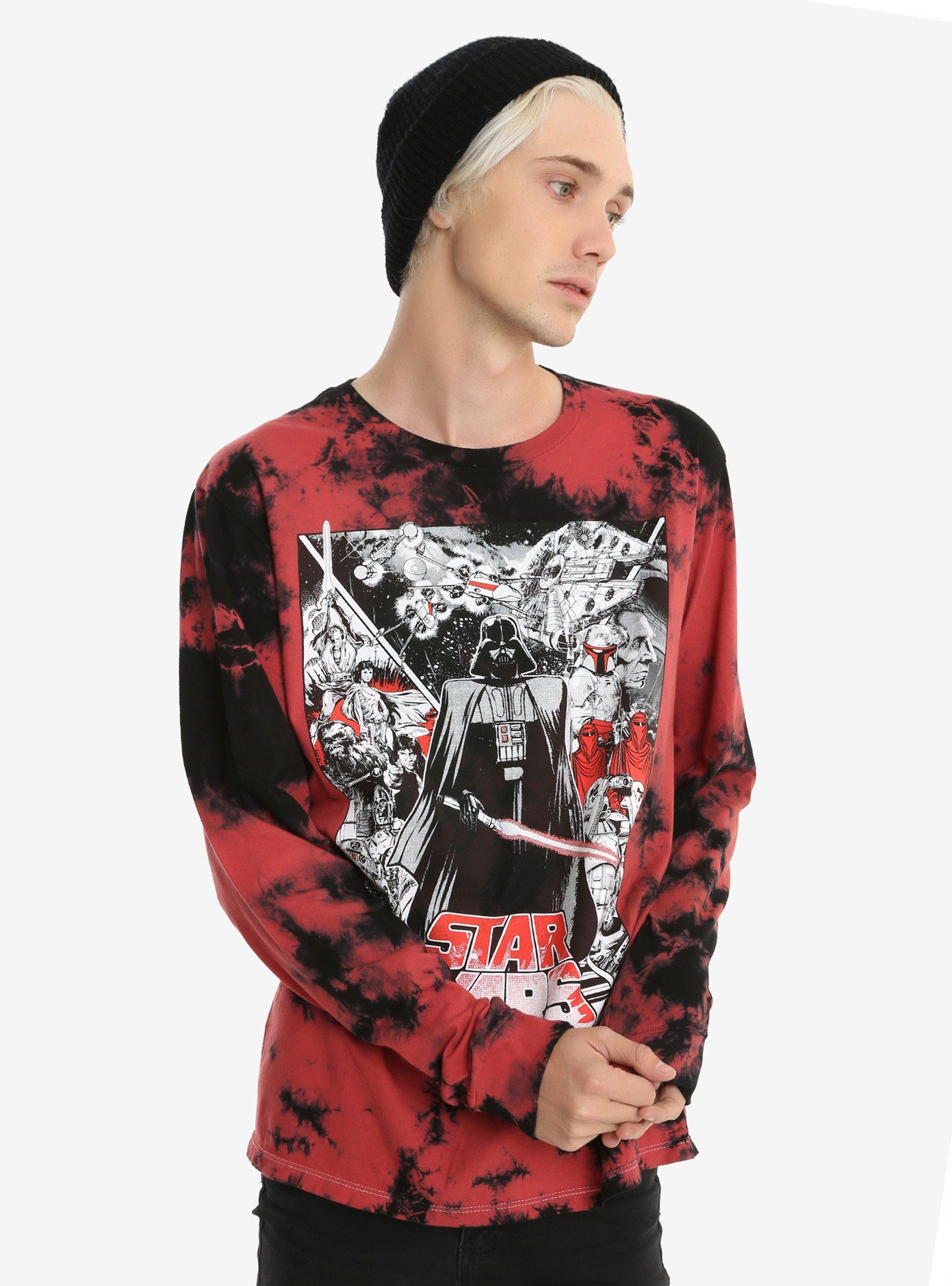 Star Wars Tie Dye Long-Sleeve T-Shirt, MULTI, hi-res