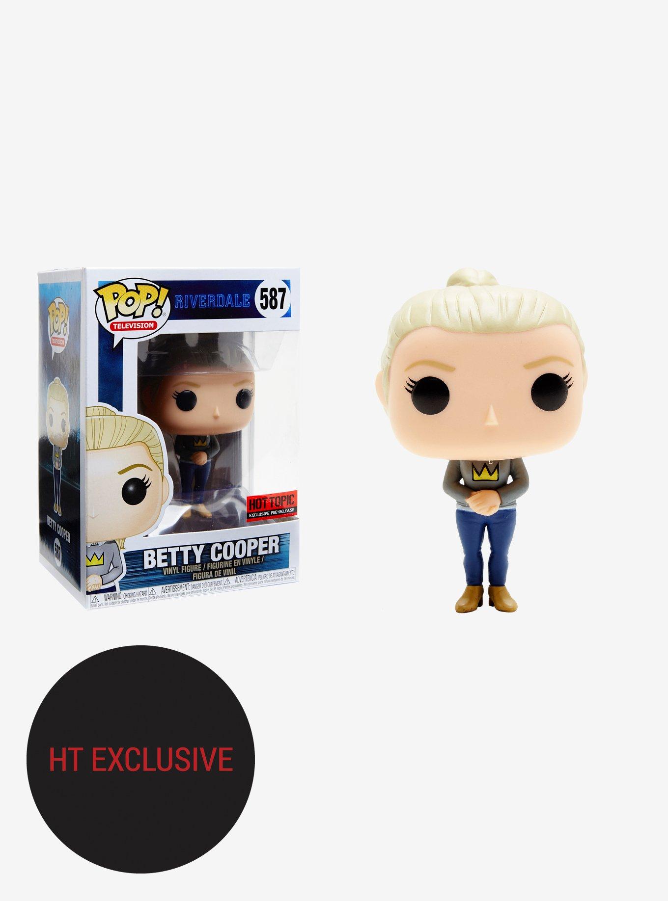 Funko Riverdale Pop! Television Betty Cooper Vinyl Figure Hot Topic Exclusive, , hi-res