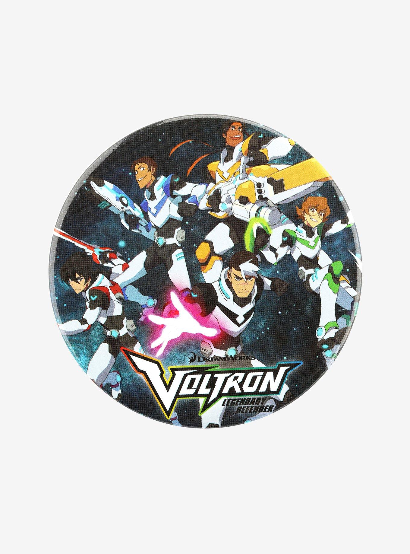 Voltron: Legendary Defender Pilots 3 Inch Pin, , hi-res