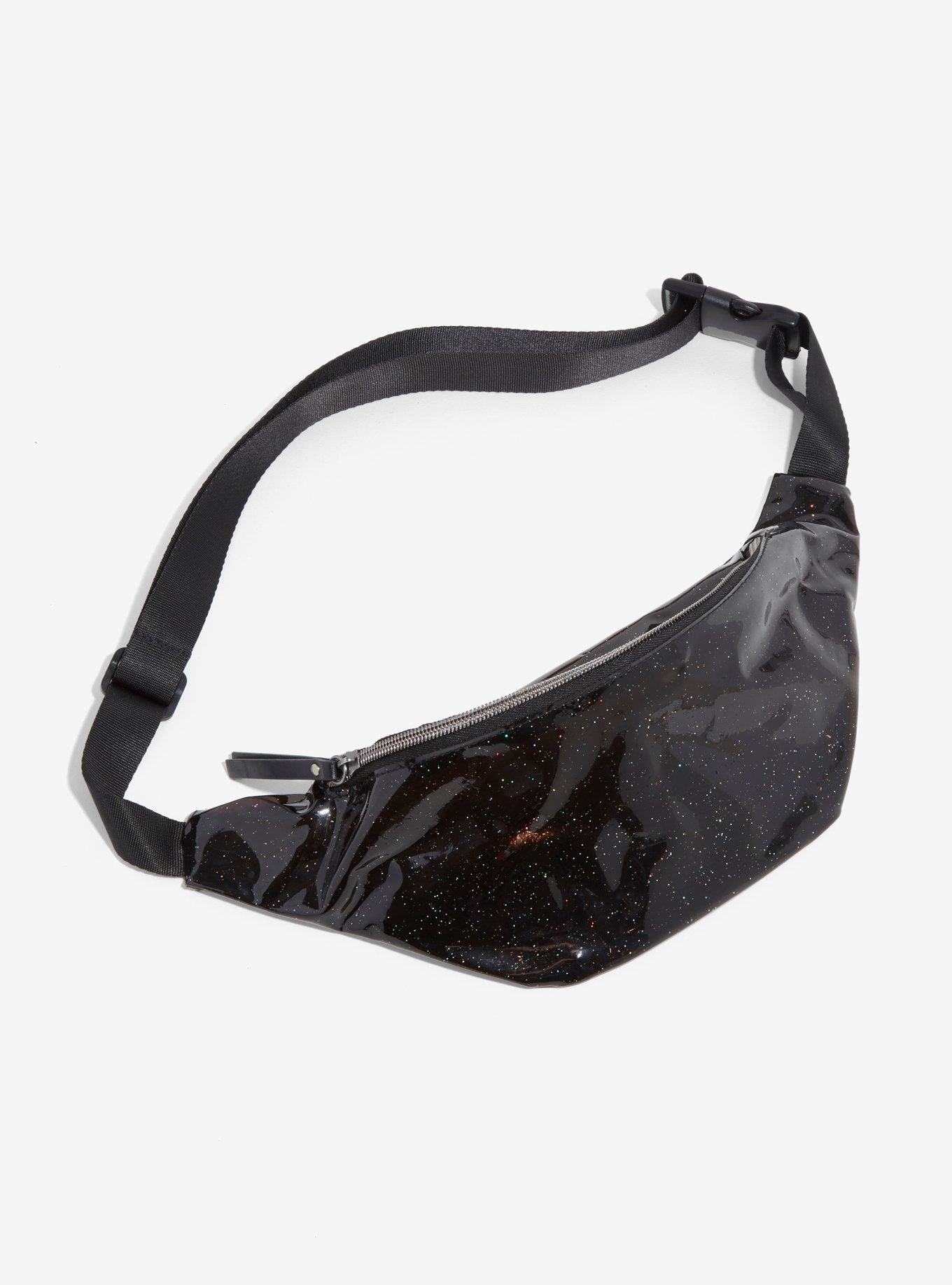 Smoke Glitter Fanny Pack, , hi-res