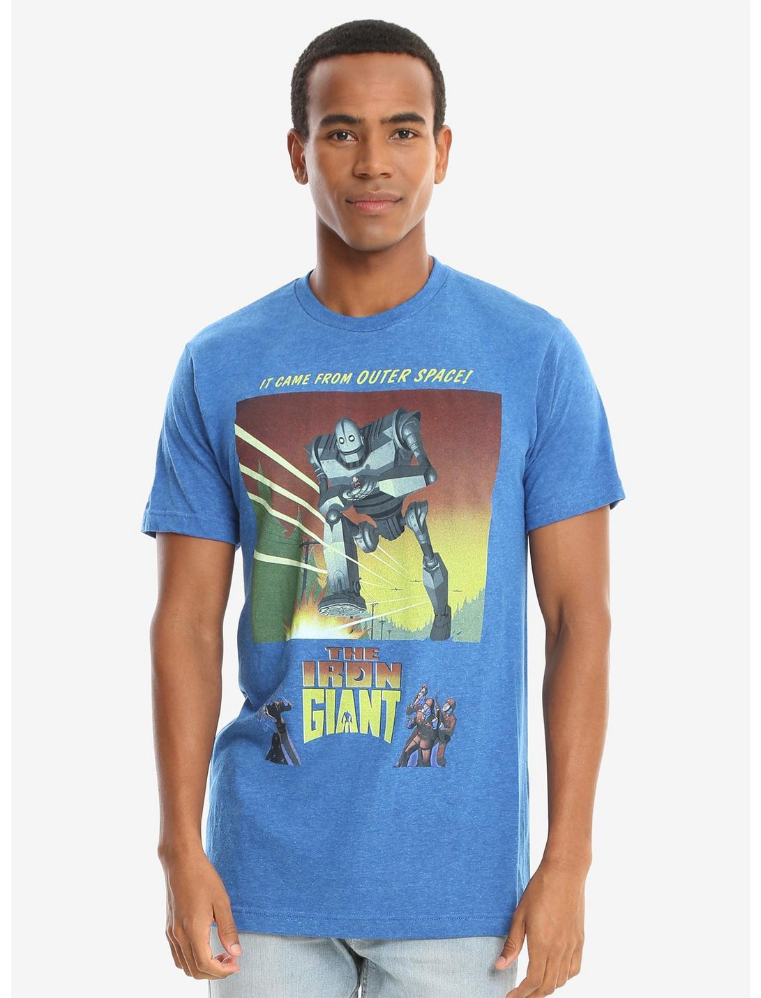 The Iron Giant T-Shirt, BLUE, hi-res