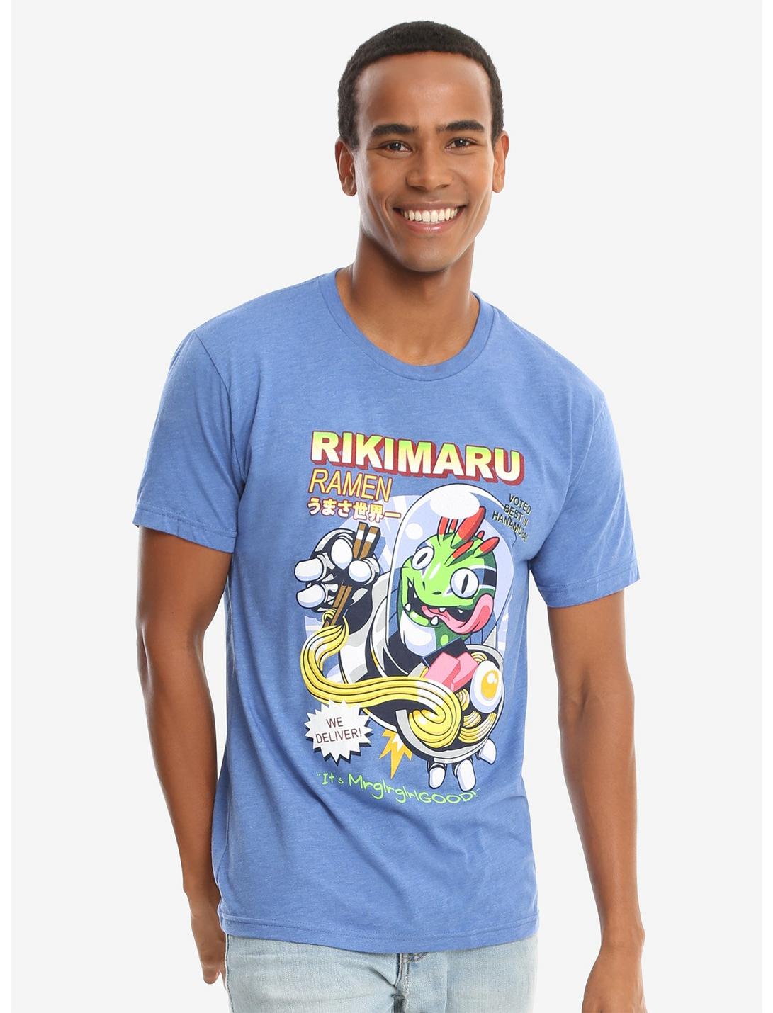 Overwatch Rikimaru Ramen T-Shirt, BLUE, hi-res