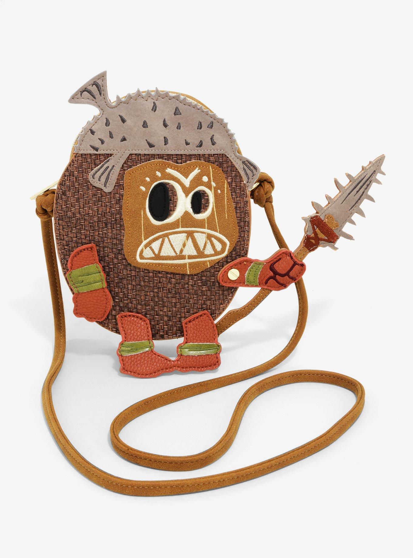 Loungefly Moana Kakamora Double Strap Shoulder Bag Purse loungefly-moana-w-maui-game-  main image 4
