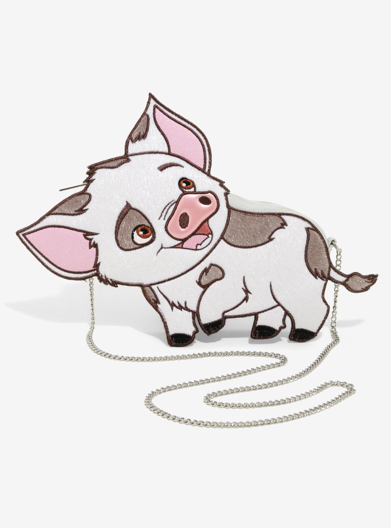 Danielle Nicole Disney Moana Pua Die-Cut Crossbody Bag, , hi-res