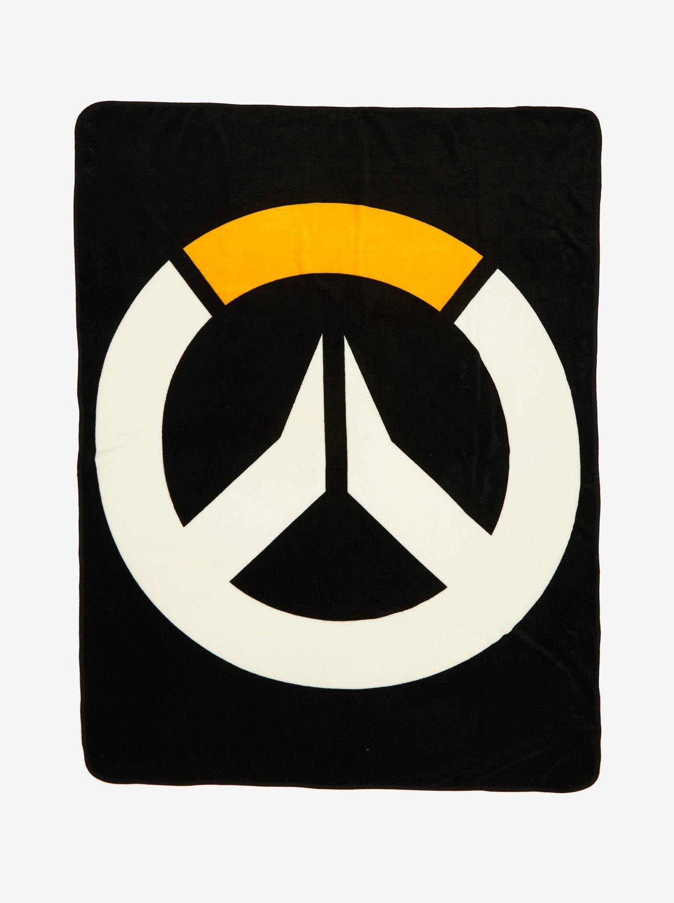 Overwatch Logo Throw Blanket Hot Topic