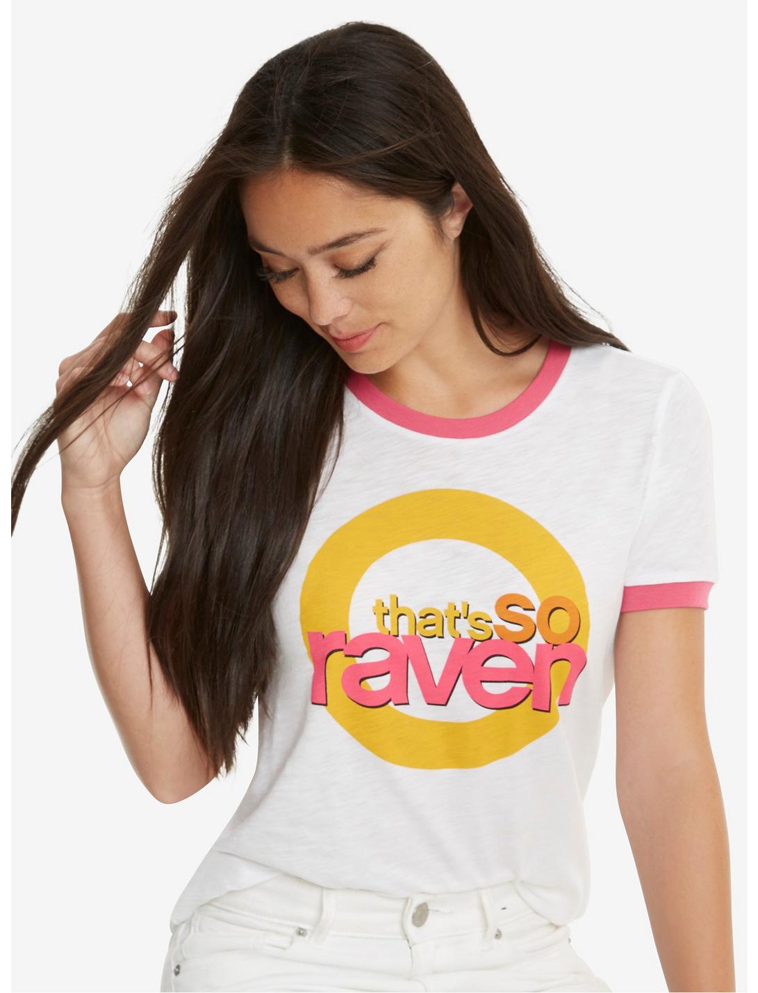 Disney Channel Originals That's So Raven Ringer T-Shirt, WHITE, hi-res