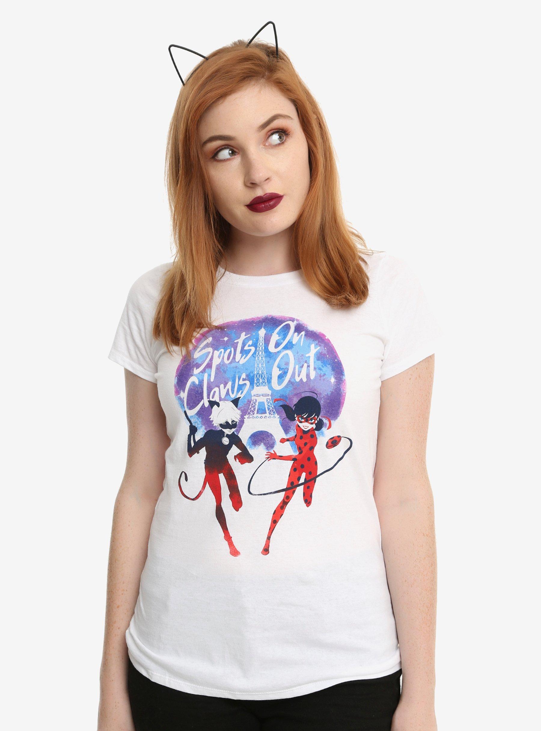 Miraculous ladybug 2025 shirt hot topic