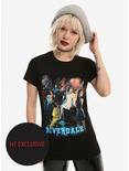 Riverdale Group Diner Girls T-Shirt Hot Topic Exclusive, BLACK, hi-res