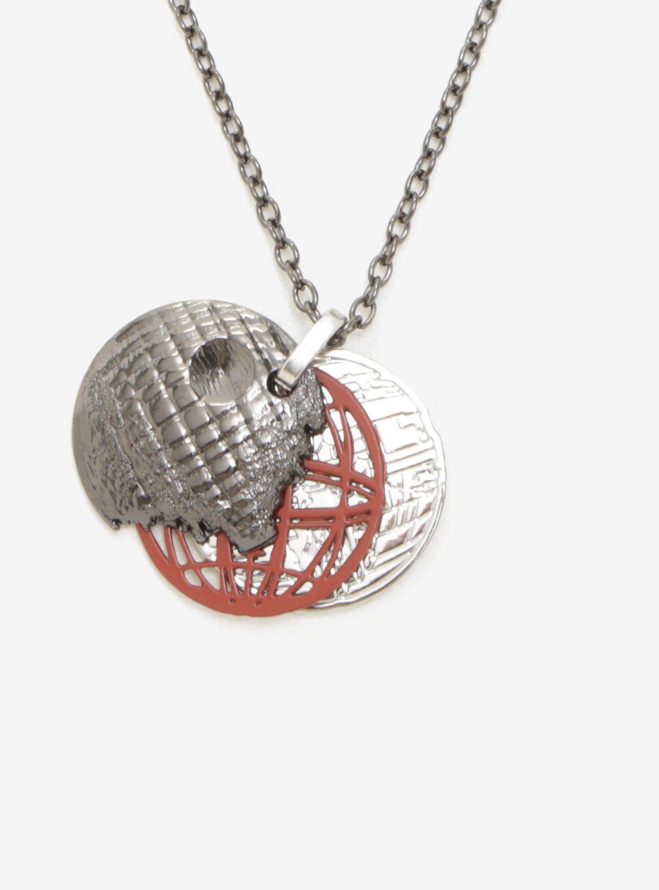 Star Wars Death Star Layered Pendant Necklace, , hi-res