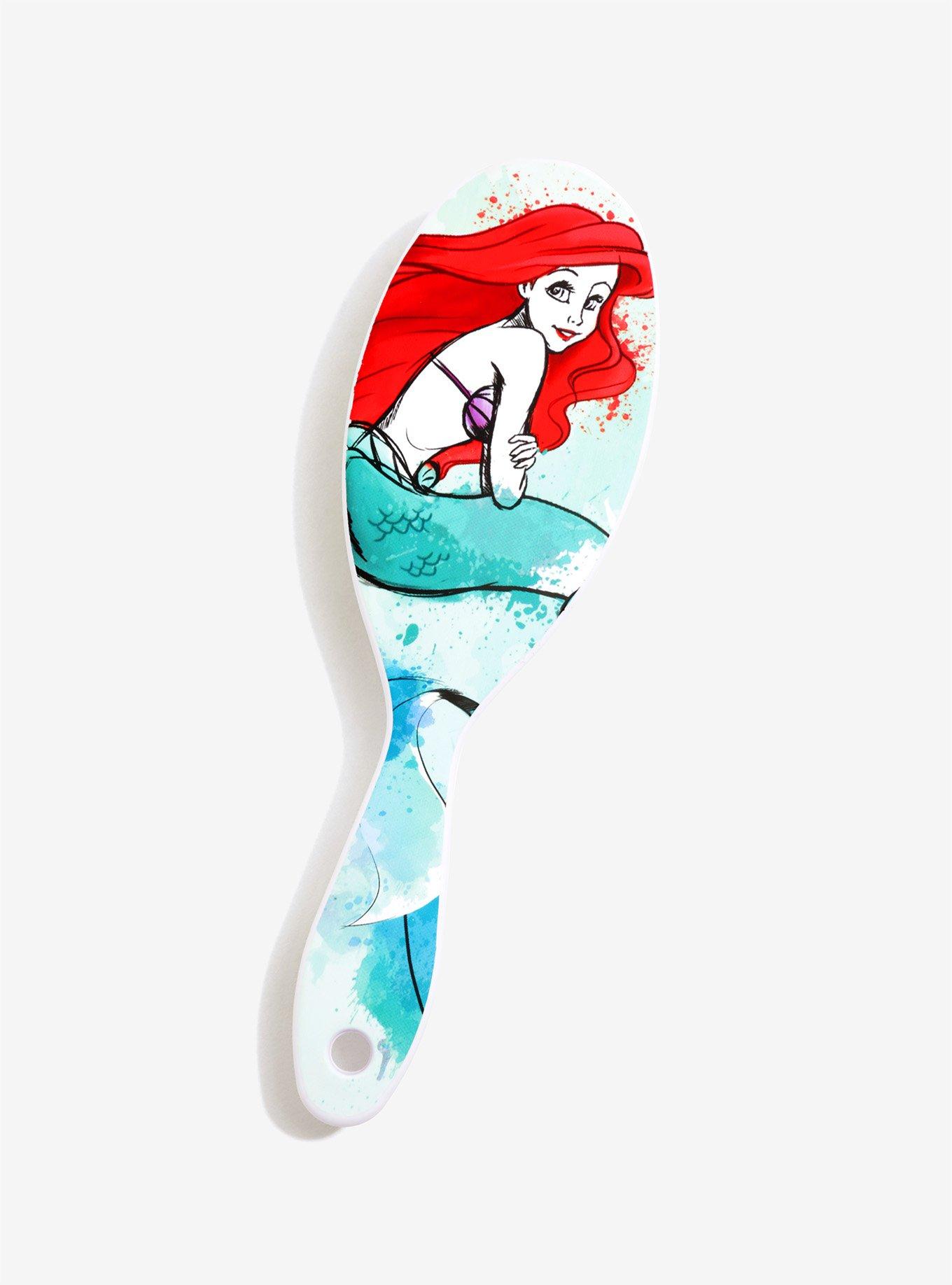 Disney The Little Mermaid Ariel Watercolor Hair Brush, , hi-res