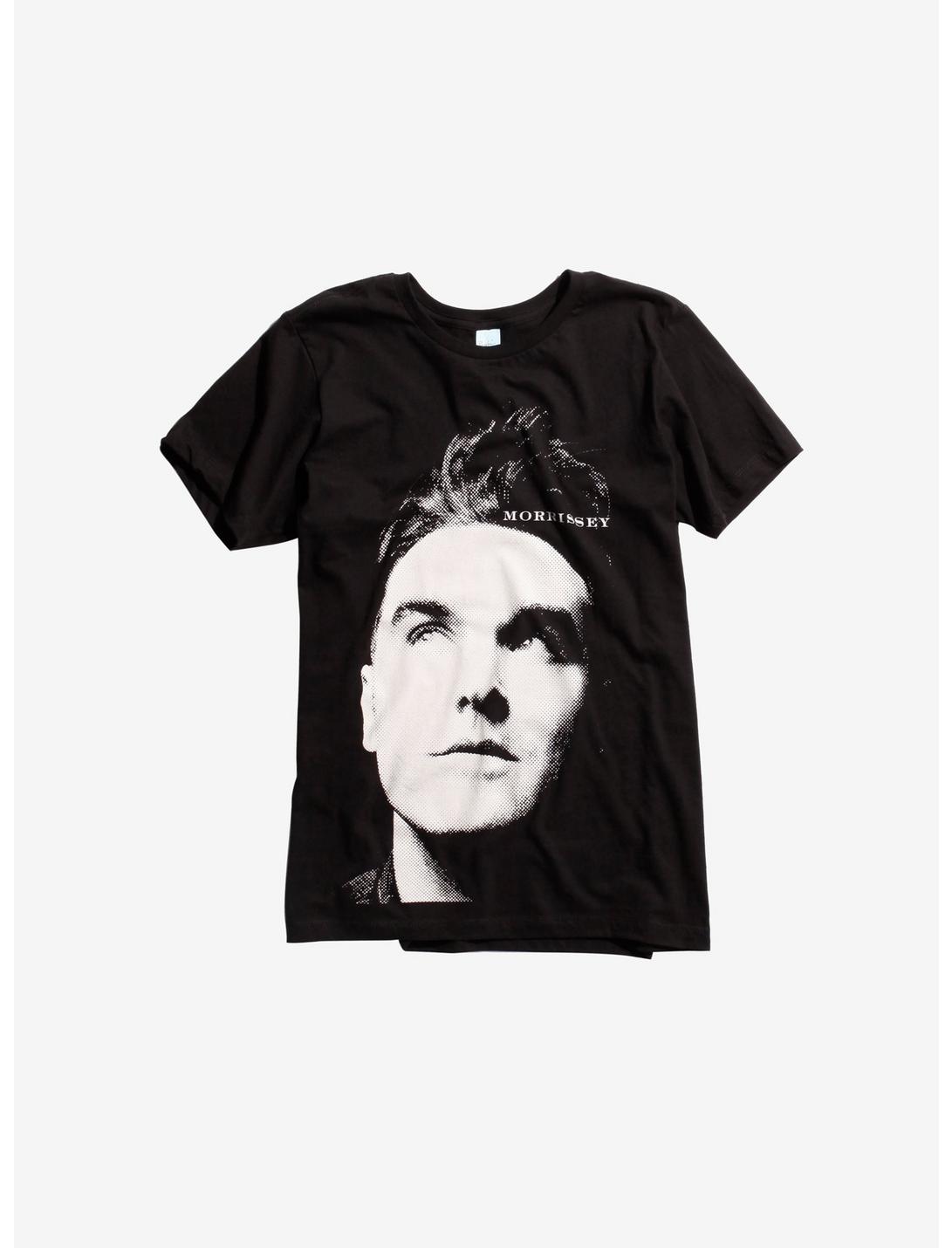 Morrissey Black & White Face T-Shirt, BLACK, hi-res