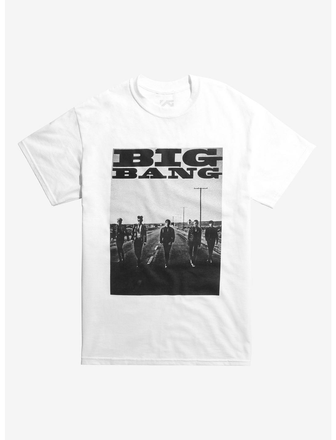 BIGBANG Road Photo T-Shirt, WHITE, hi-res