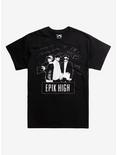 Epik High Group T-Shirt, BLACK, hi-res