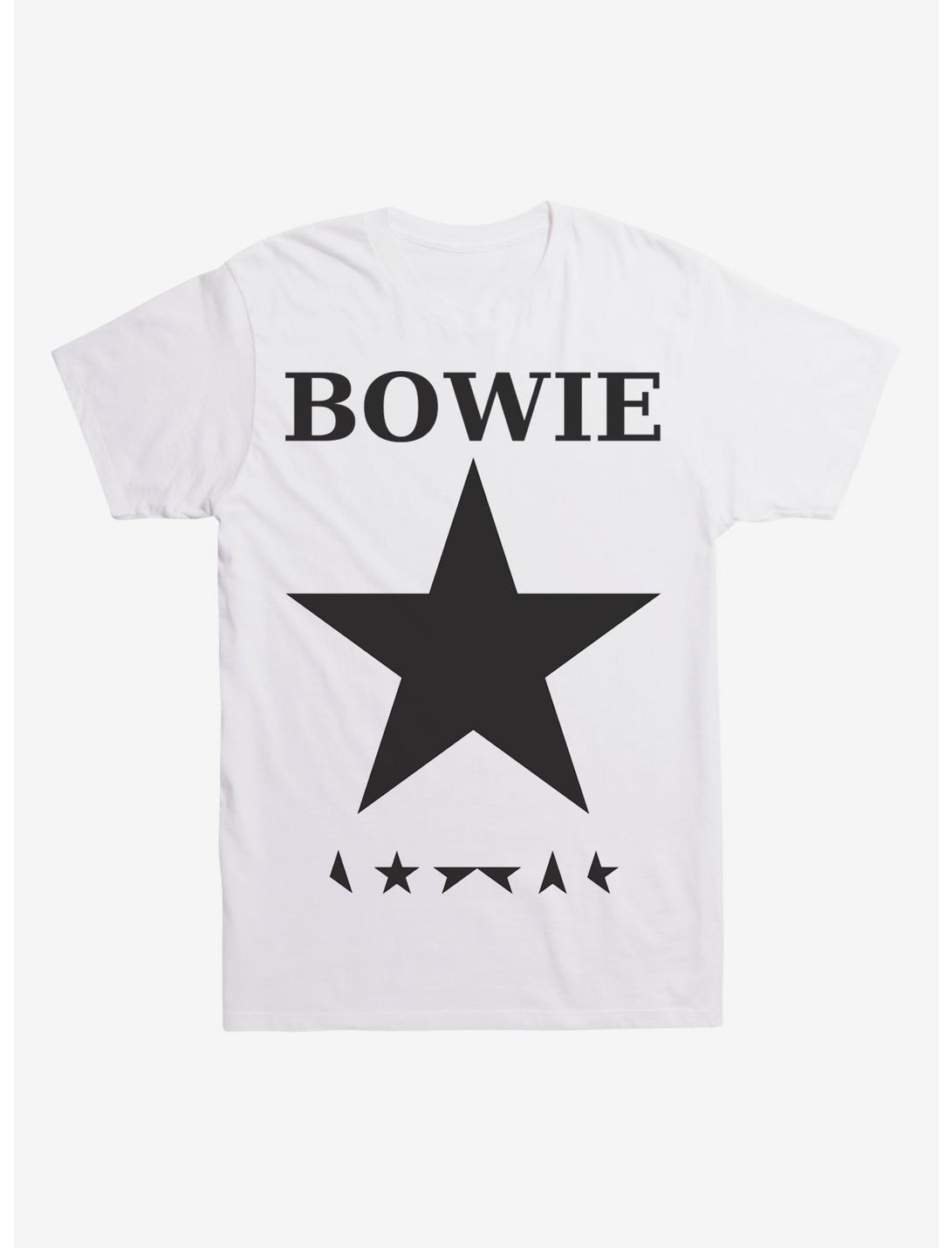 David Bowie Blackstar T-Shirt, WHITE, hi-res